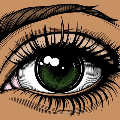 realistic eye