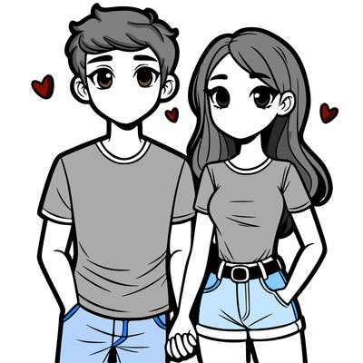 boyfriend and girlfriend