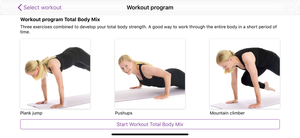 Body weight workouts - Health & Fitness App | MWM