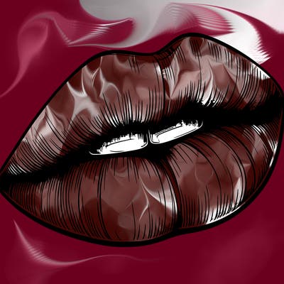 realistic lips