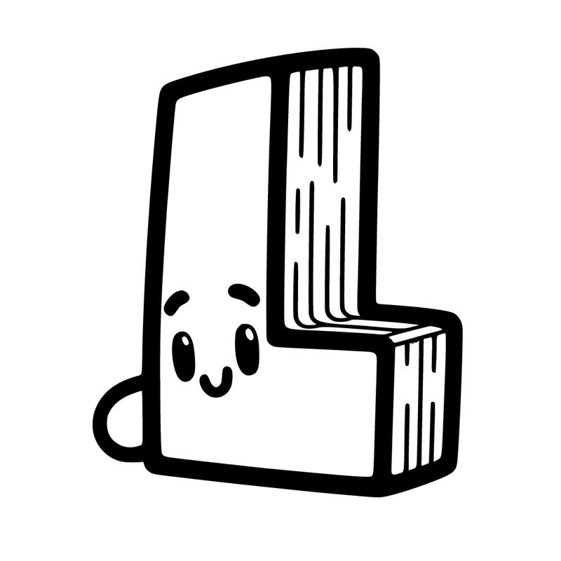 big letter l