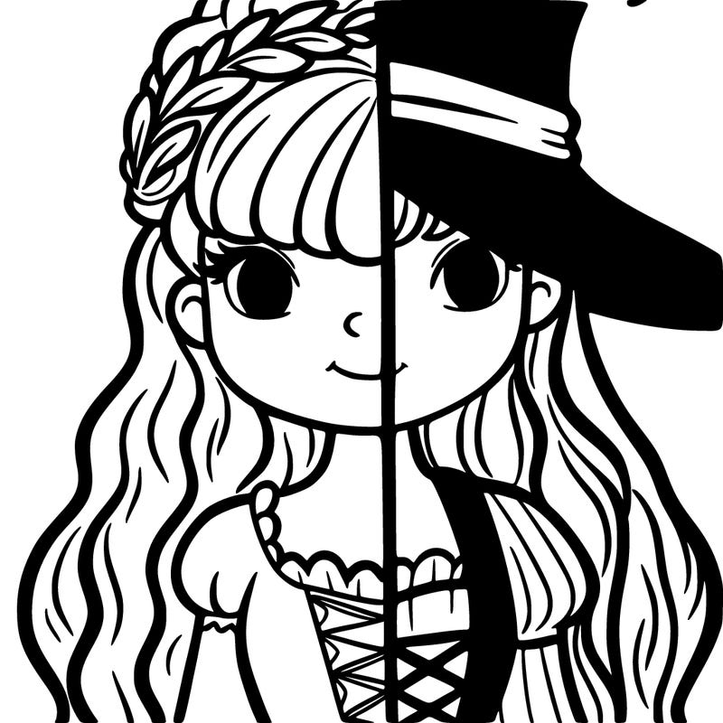 half witch half glenda