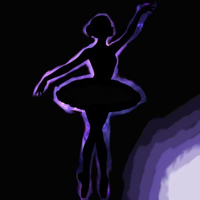 realistic ballerina