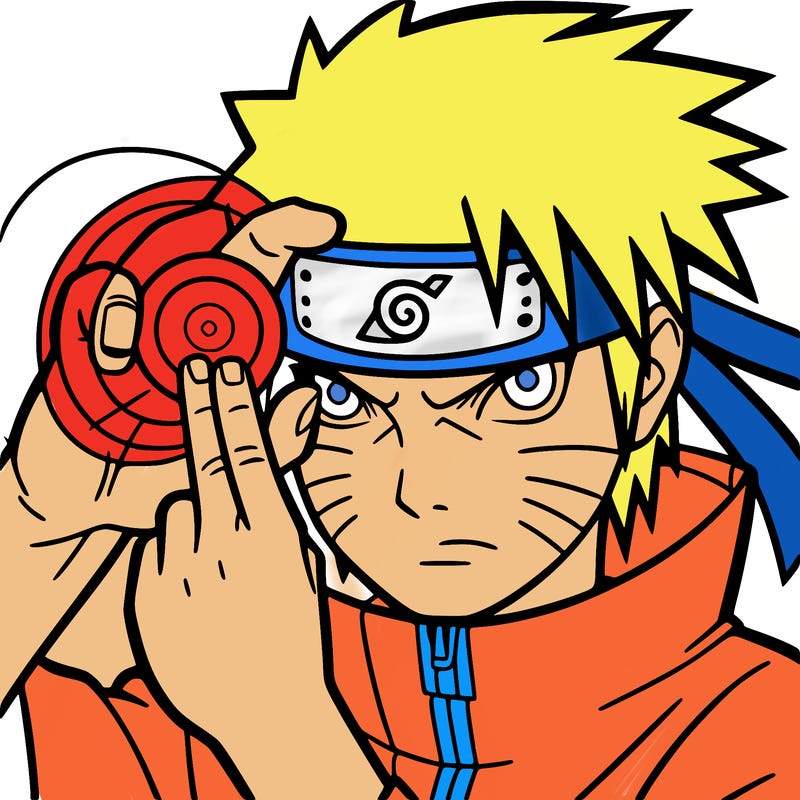 sasuke using sharingan