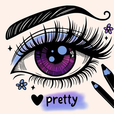 pretty eye
