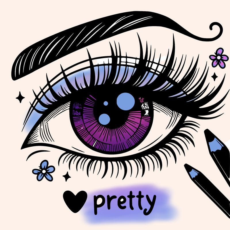 pretty eye