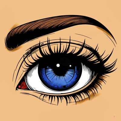 realistic eye