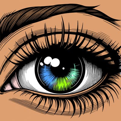 realistic eye
