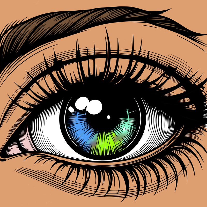 realistic eye