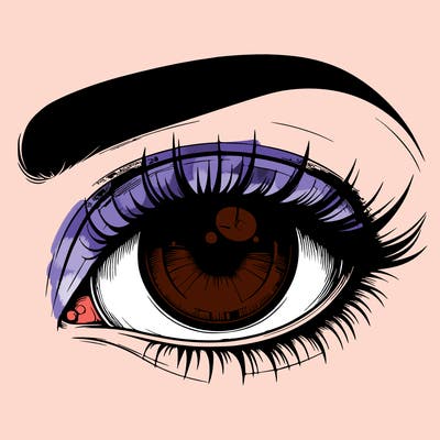 realistic eye