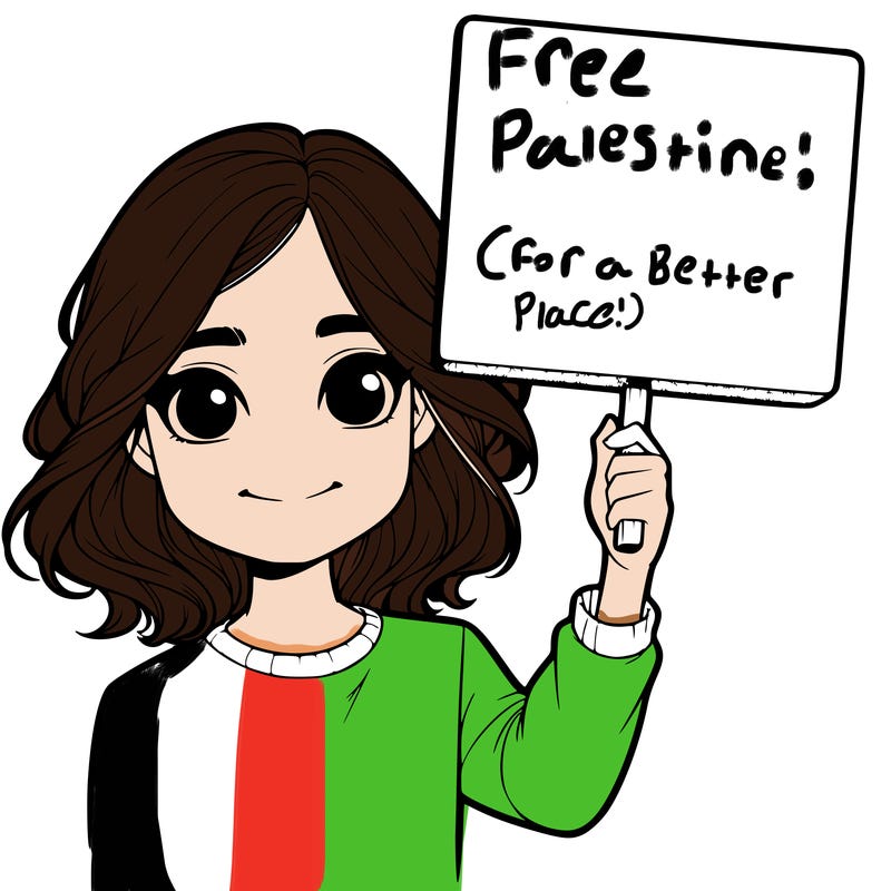 realistic girl holding up a sign