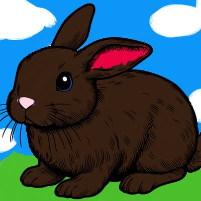 realistic bunny