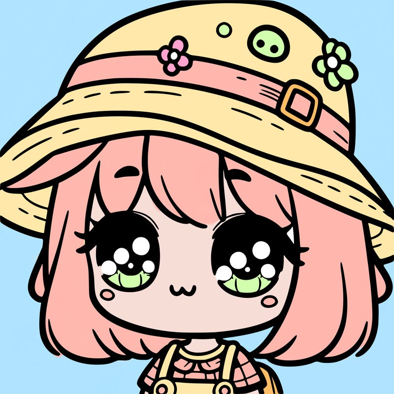 cute bucket hat girl