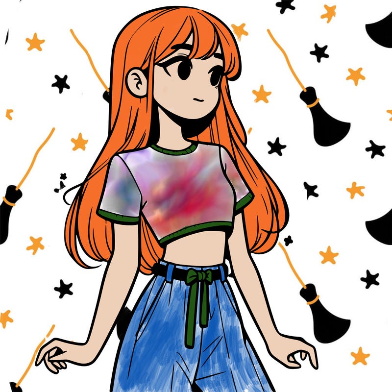 girl in a cute crop top