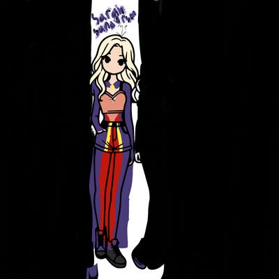 a group of girls wearing crop tops and shorts