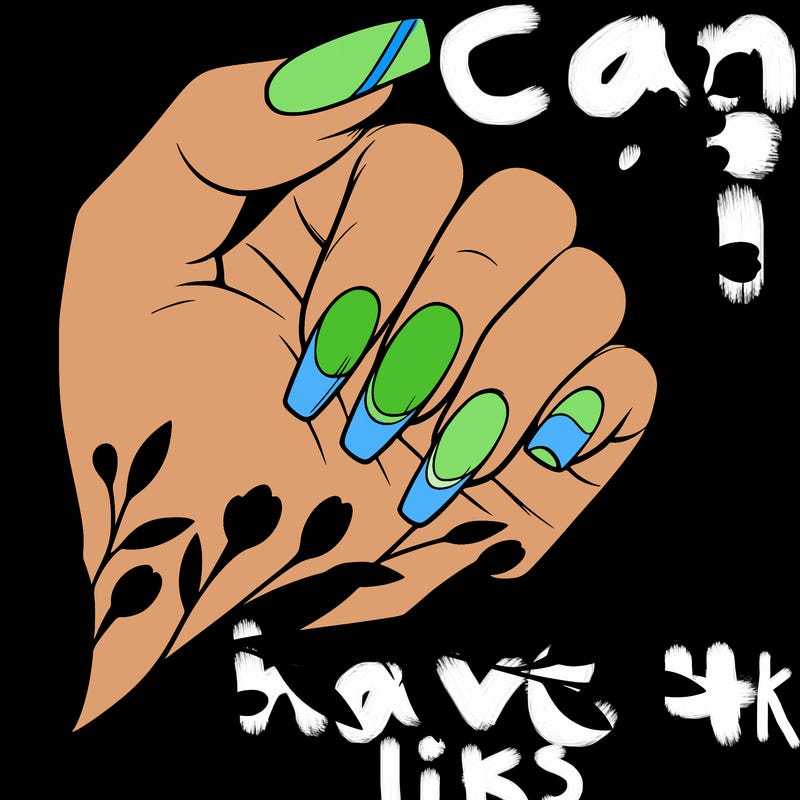 nails with french tip