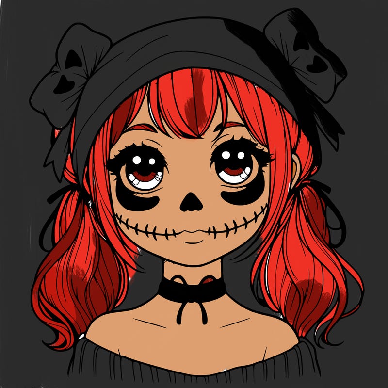 realistic girl halloween