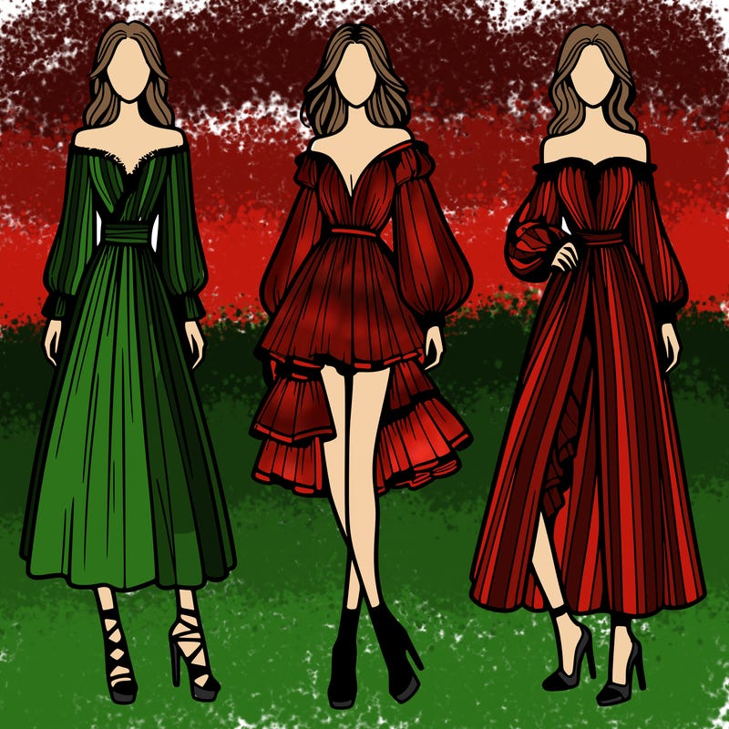 fashion models dresses