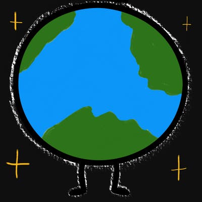 a plain circle with nothing else