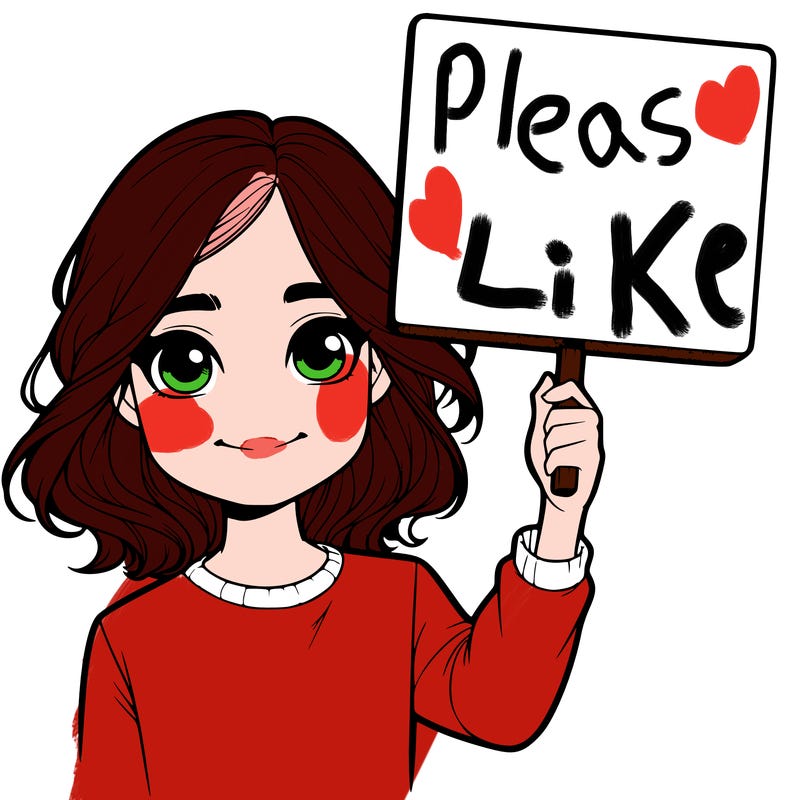 realistic girl holding up a sign