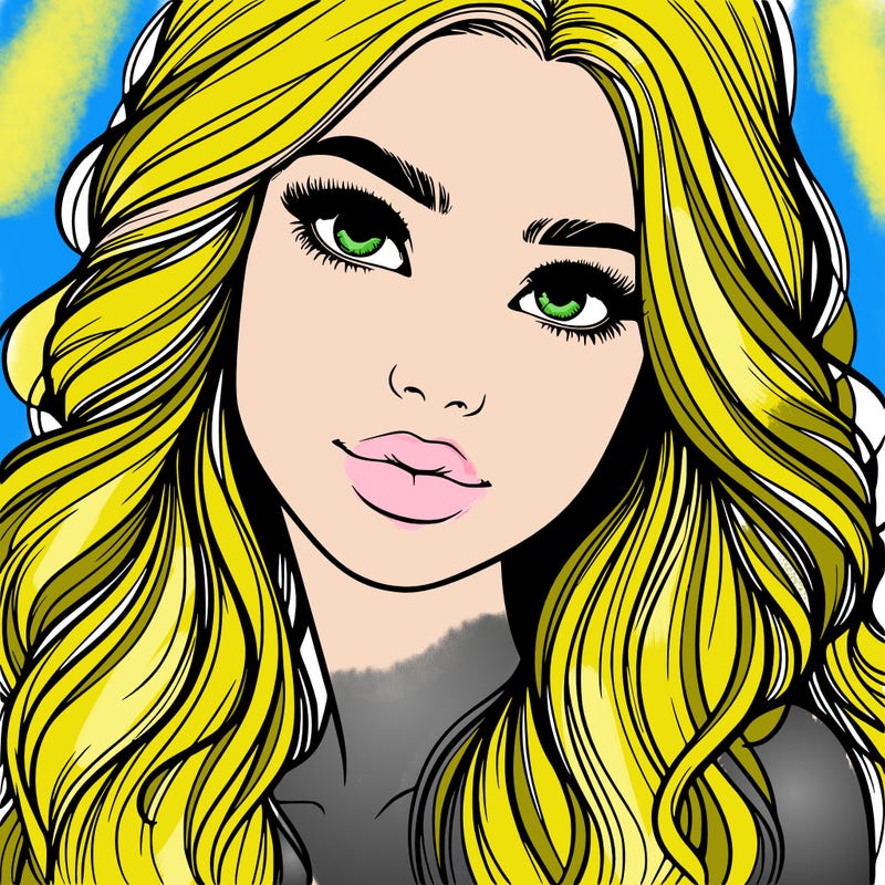 beautiful realistic girl