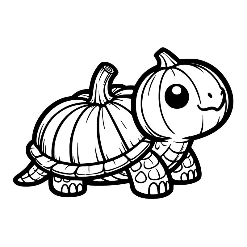 pumpkin turtle