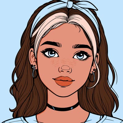 realistic teenage girl