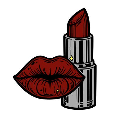 lips and lipstick