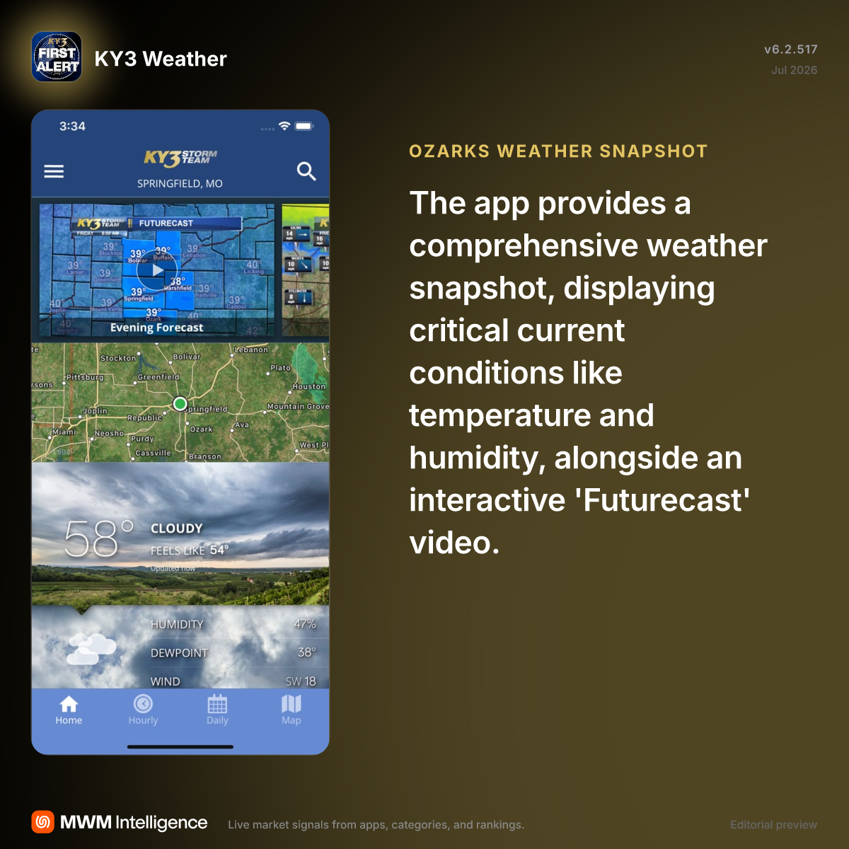 KY3 Weather - Weather App | MWM