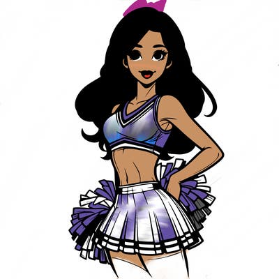 realistic cheer leader