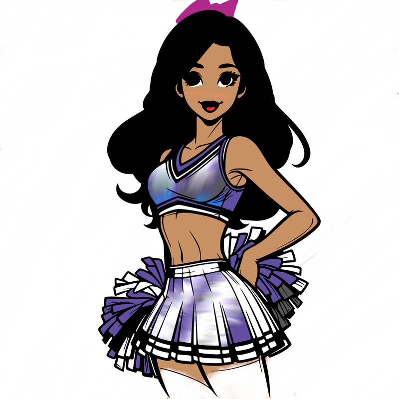 realistic cheer leader