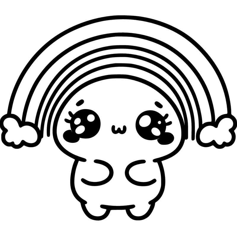 cute rainbow