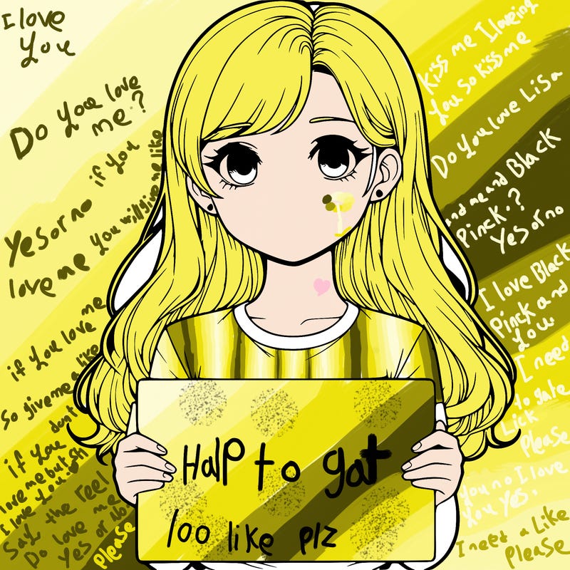 realistic girl holding a sign