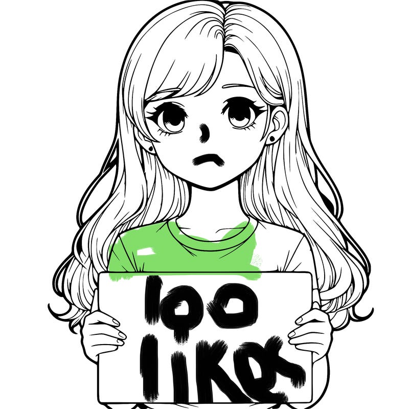 realistic girl holding a sign