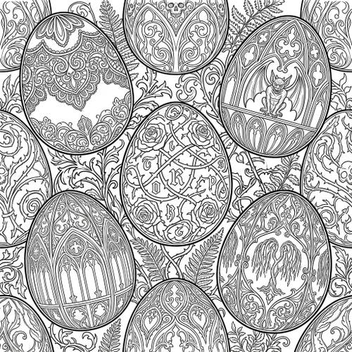 Wooden Easter Eggs