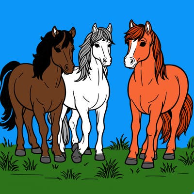 horses