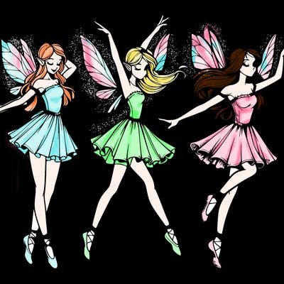 realistic dancing fairy