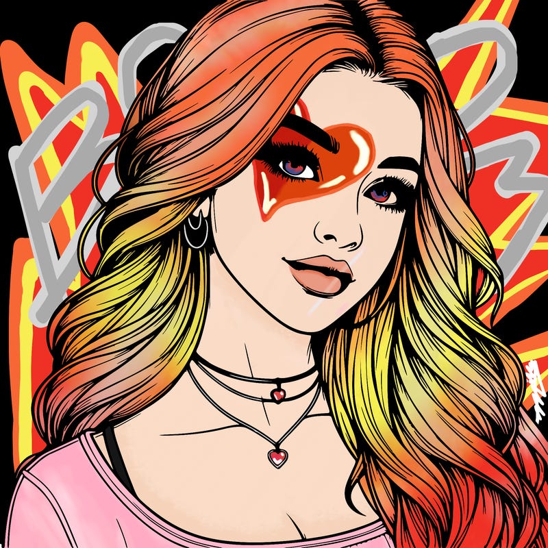 detailed realistic girl