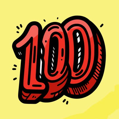 100