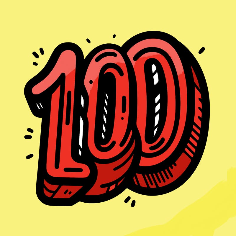 100