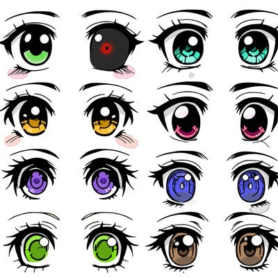 anime eyes