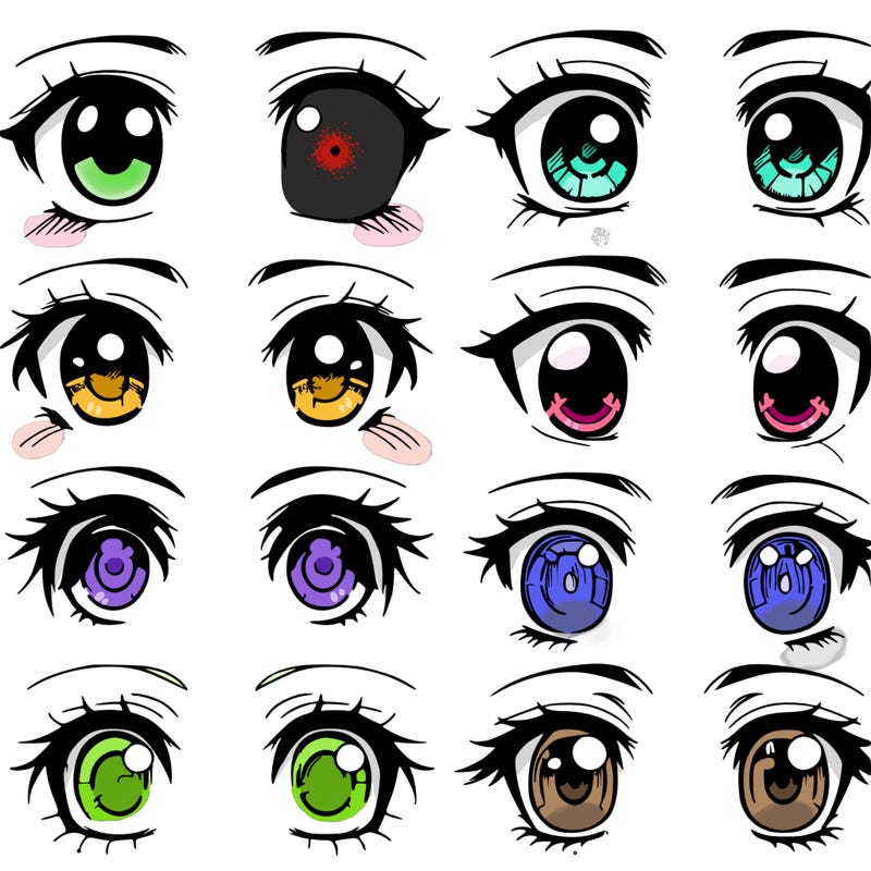 anime eyes
