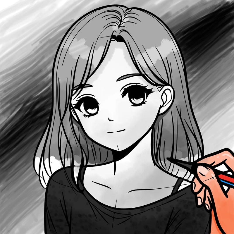 draw a realistic girl