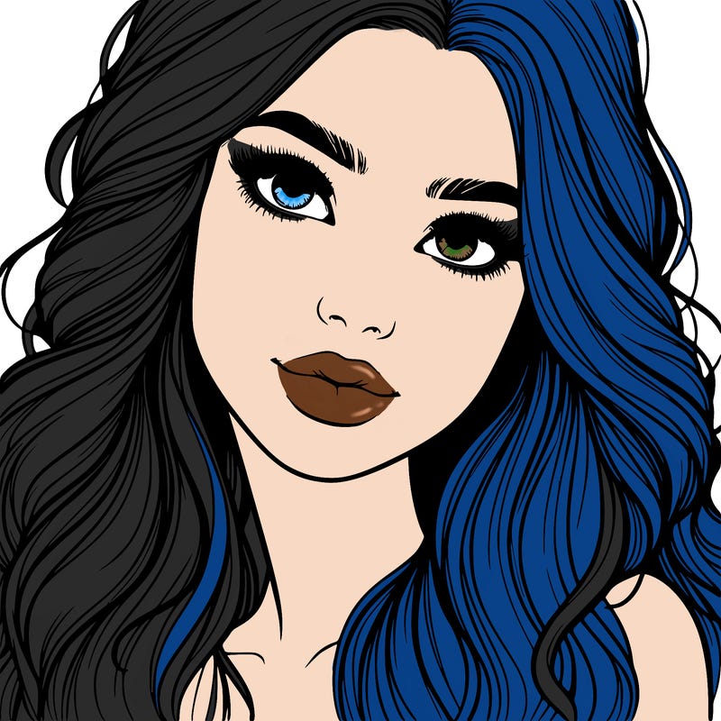 beautiful realistic girl