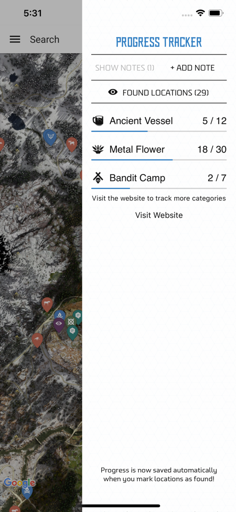 MapGenie: HZD Map - Reference App | MWM