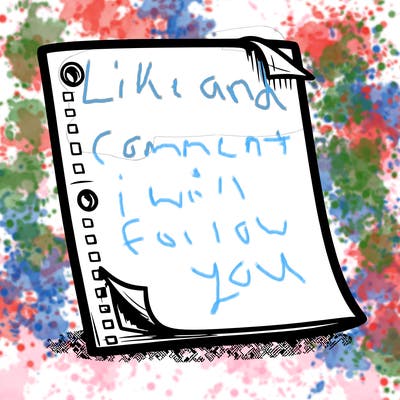 blank piece of paper