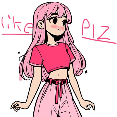 girl in a cute crop top