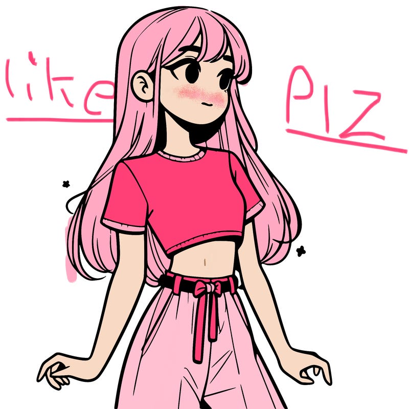 girl in a cute crop top