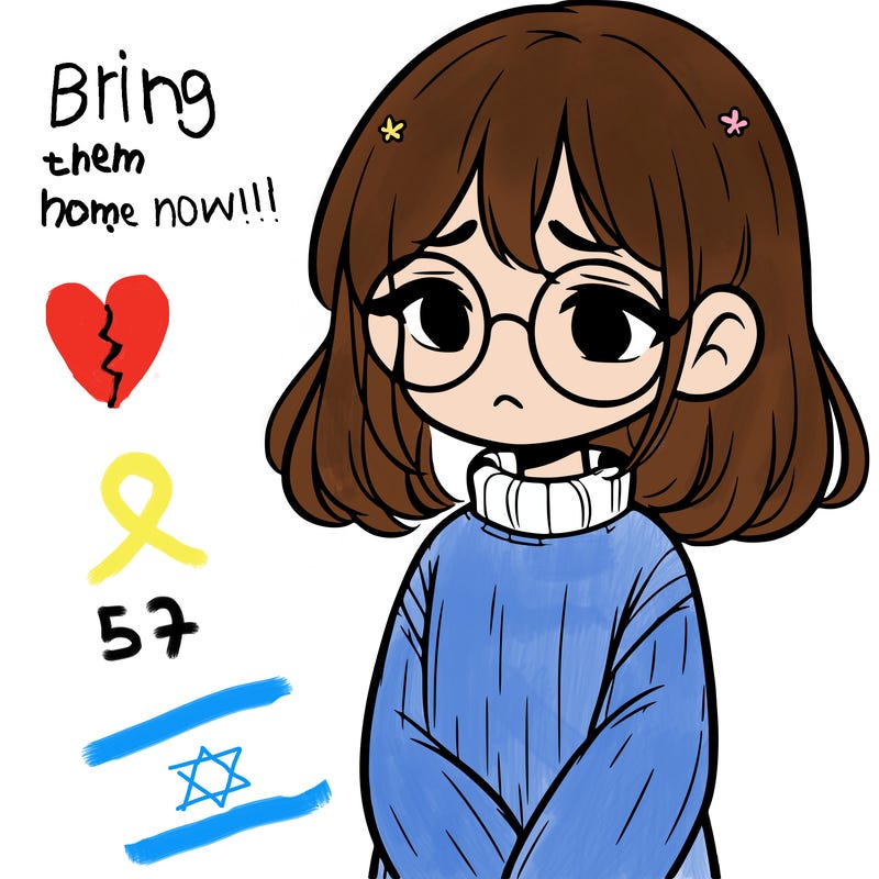 sad girl with glasses in a sweater