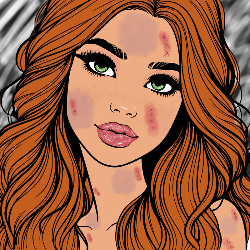 beautiful realistic girl